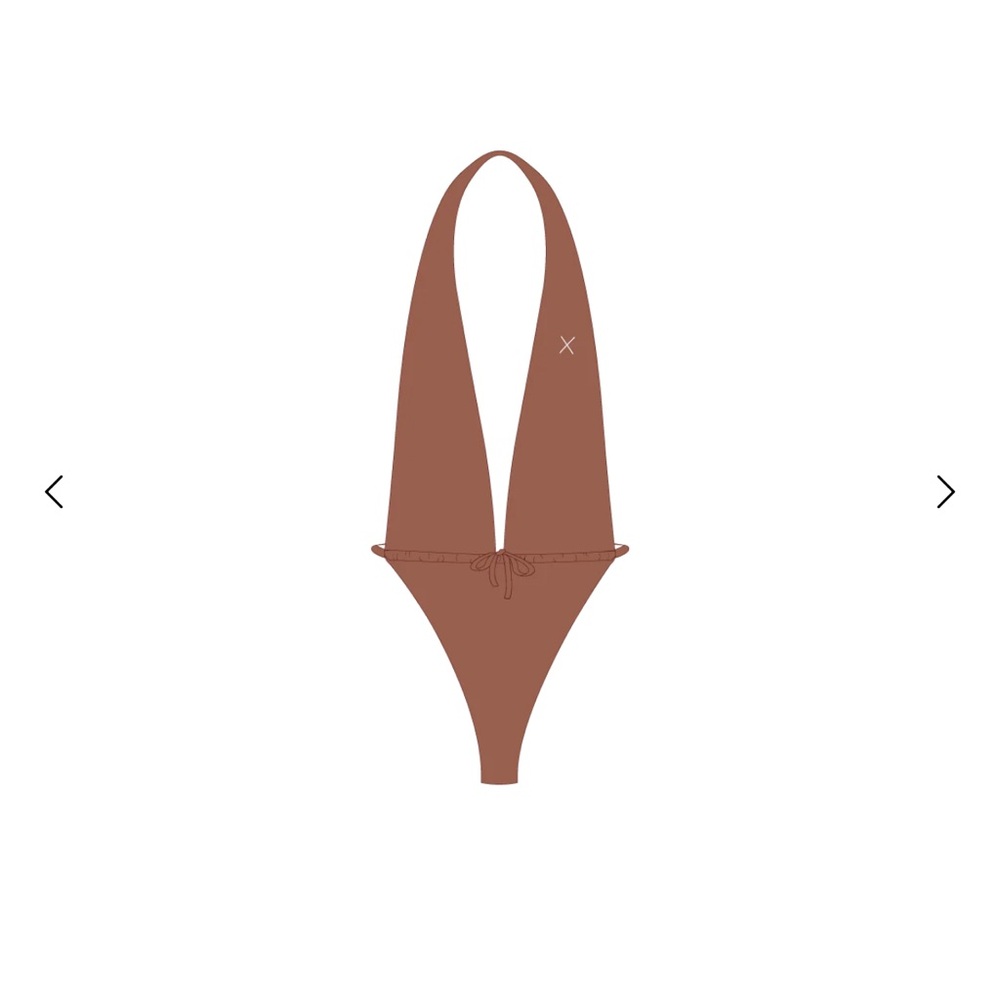 COCOA BROWN OFF-SHORE ONE PIECE